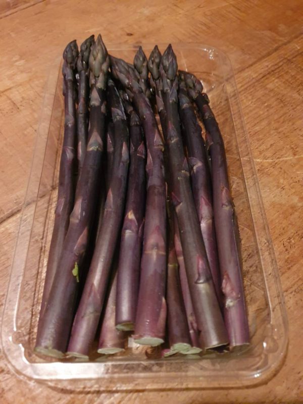 purple asparagus